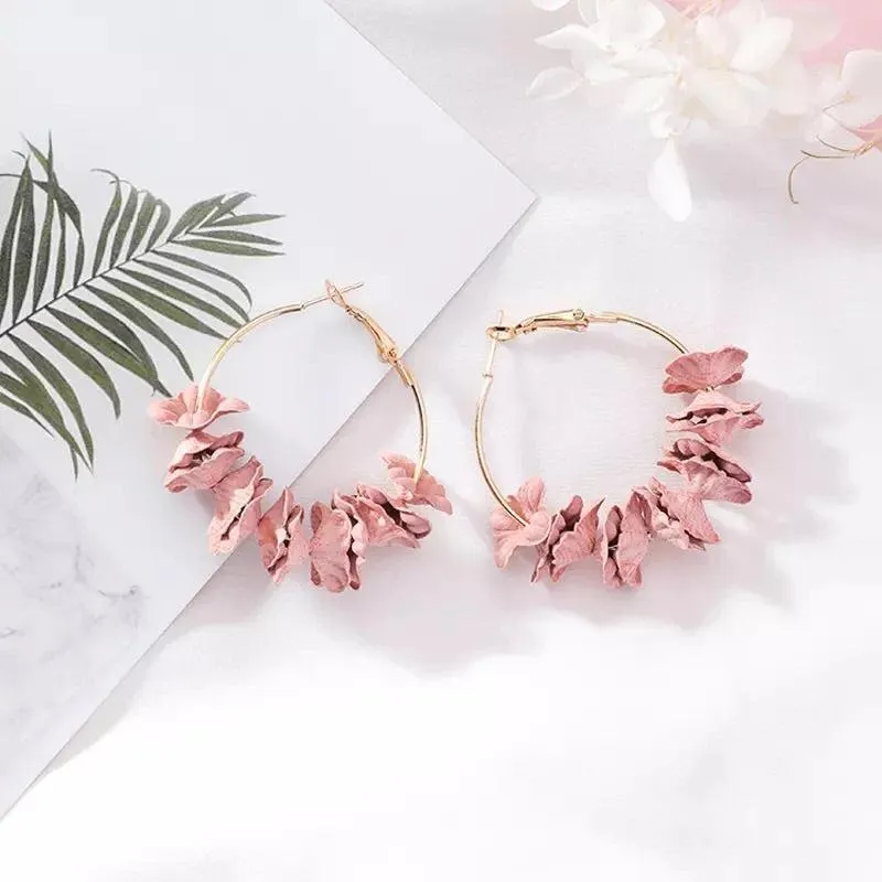 Anielle flower hoops Earrings