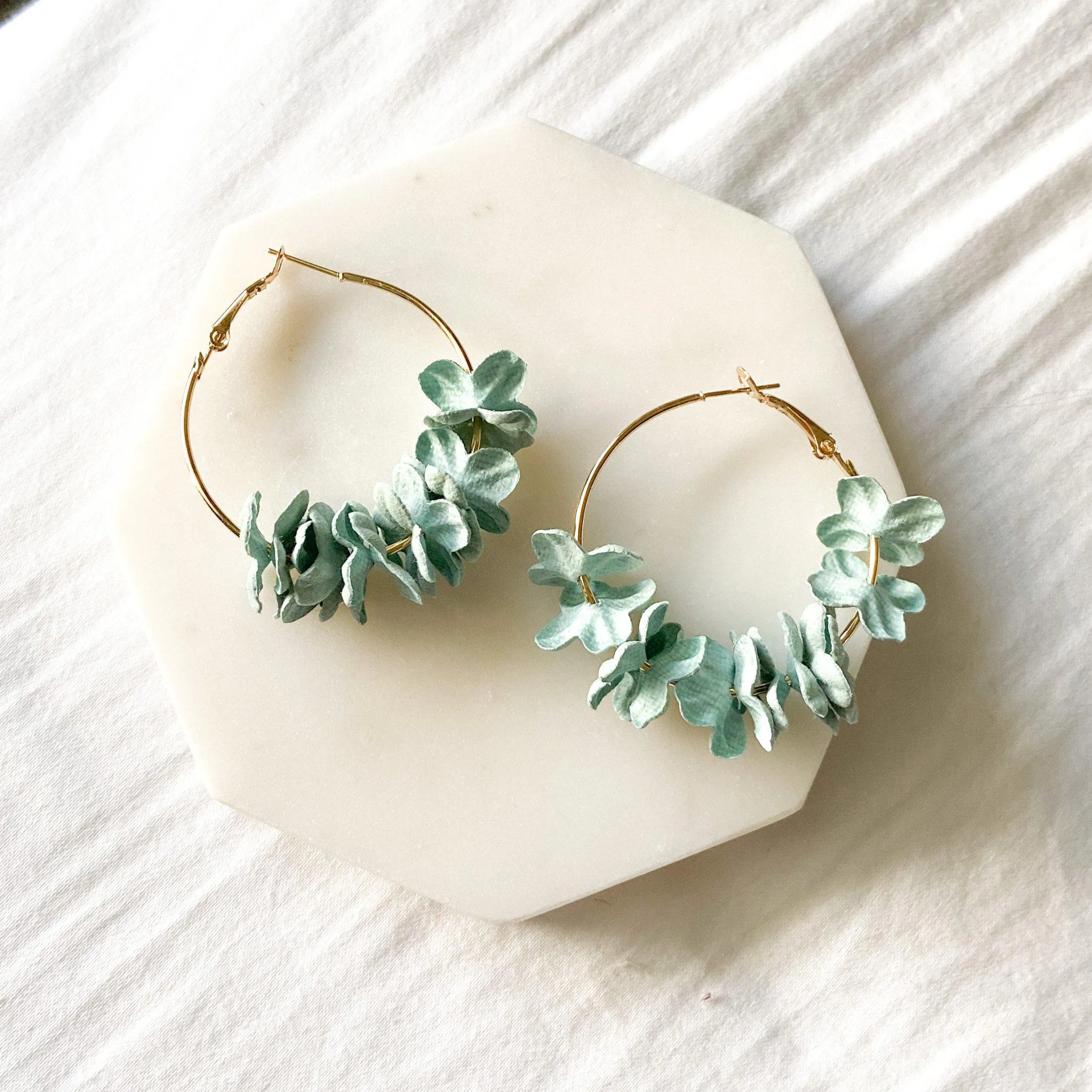 Anielle flower hoops Earrings