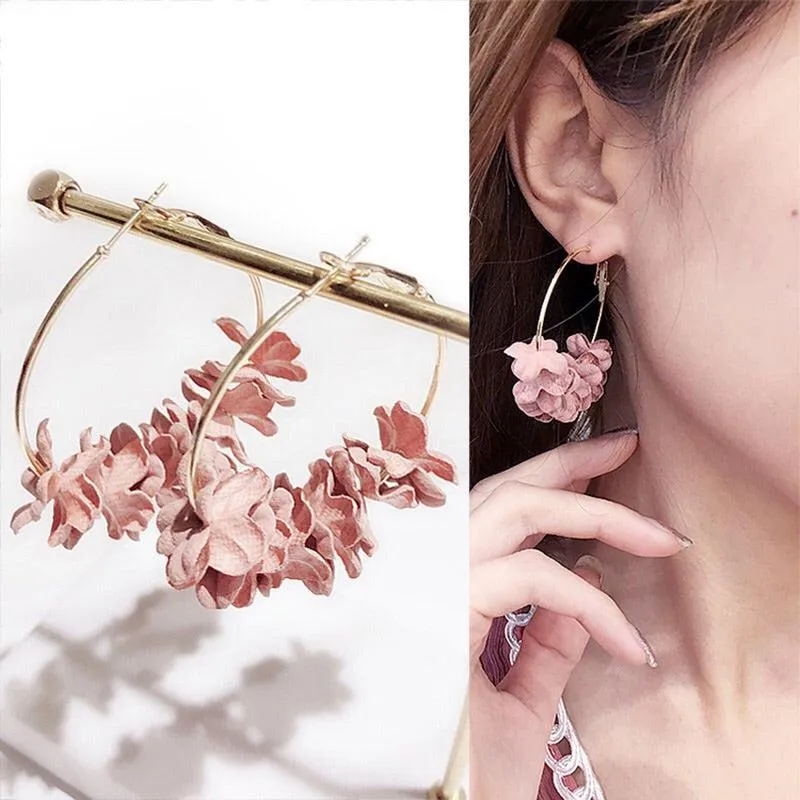 Anielle flower hoops Earrings