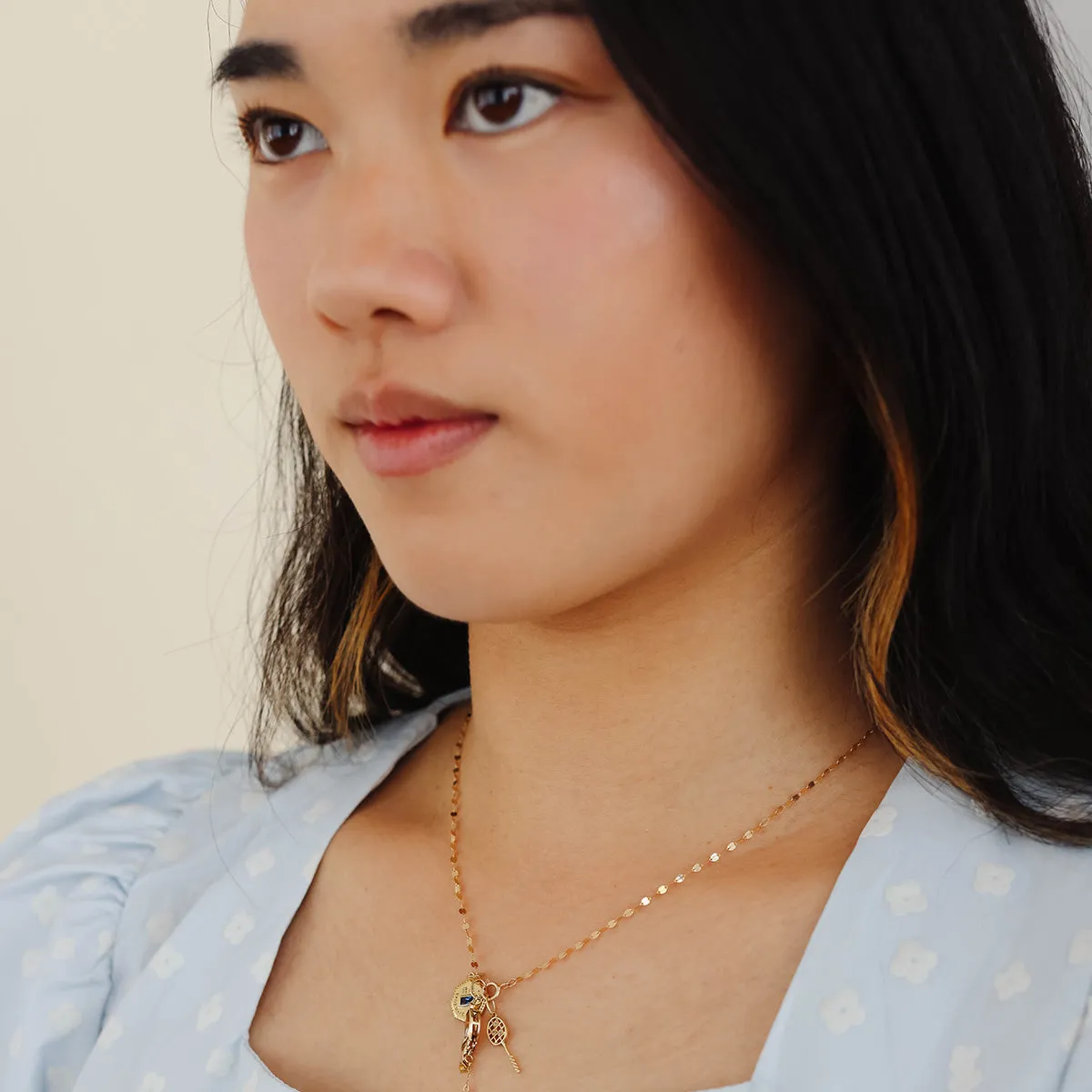 Annie and Kerry Xu x Local Eclectic Solid Gold Phoenix Charm