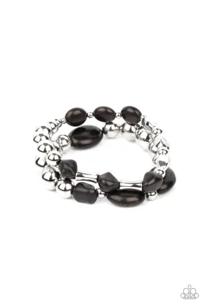 Authentically Artisan Black Paparazzi Bracelet