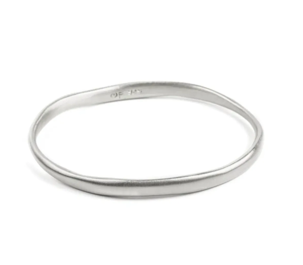 Fairley Brushed Bangle Silver/Medium