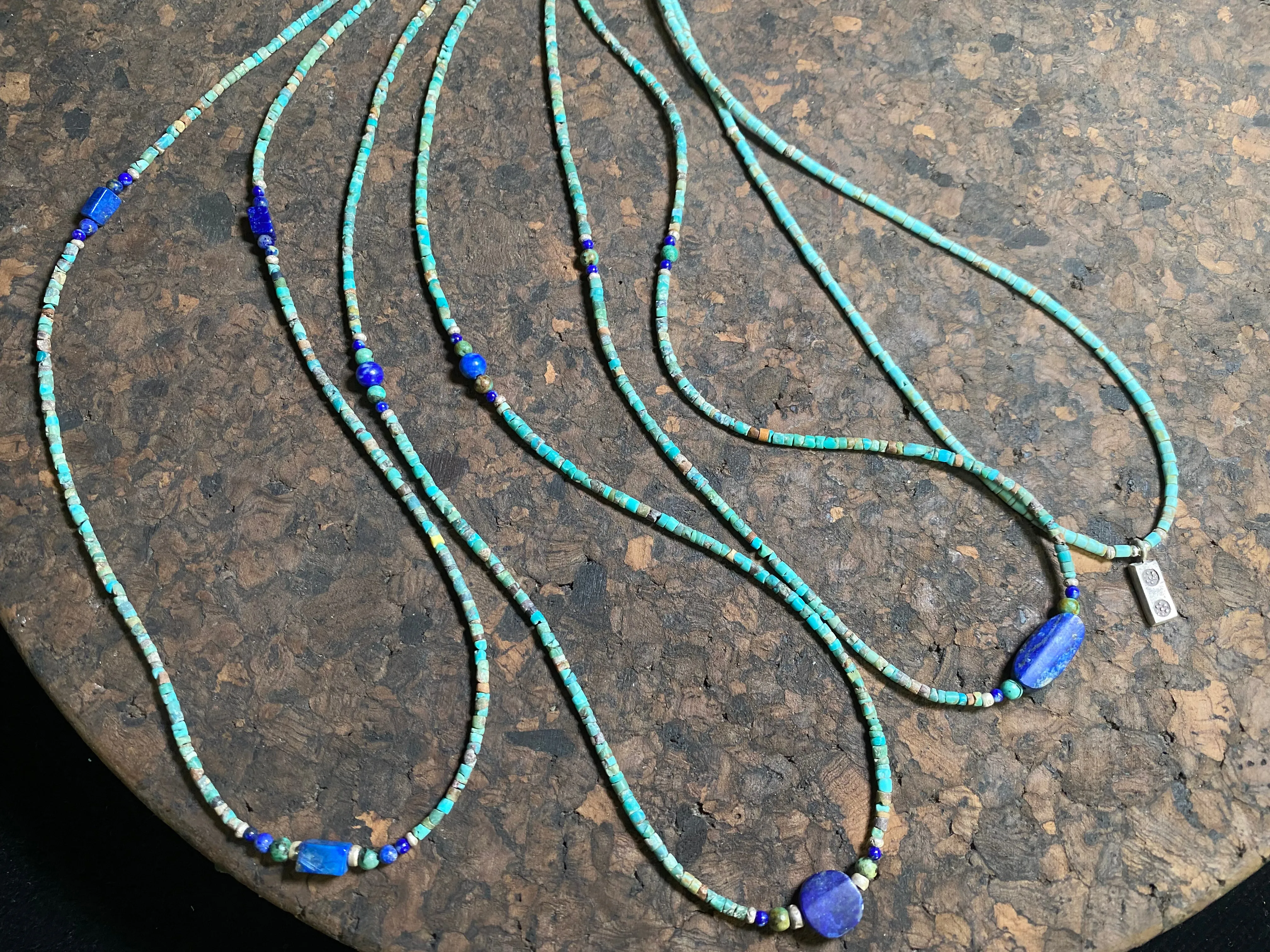 Fine Turquoise & Lapis Necklaces