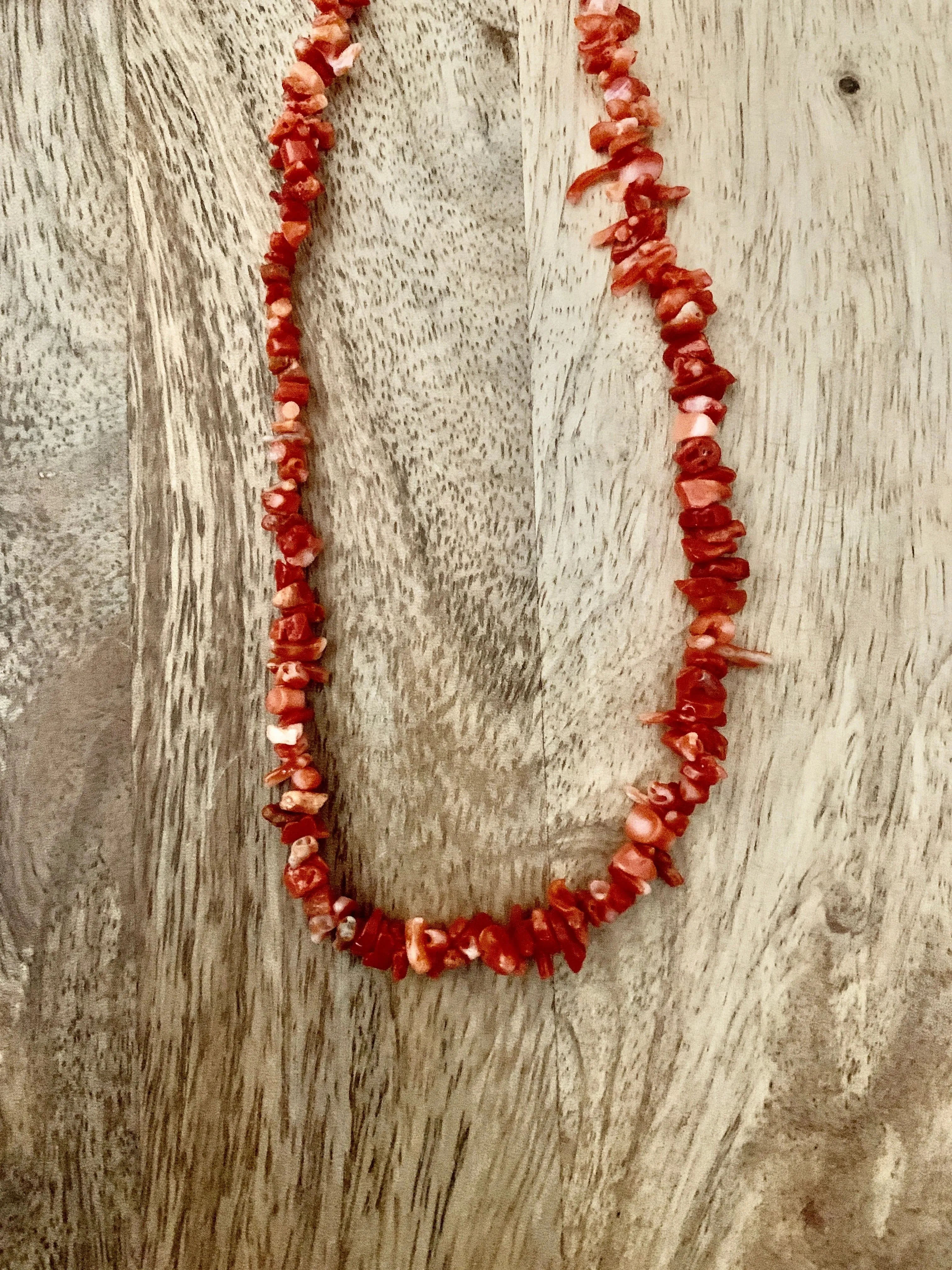 Genuine Natural Coral Necklace