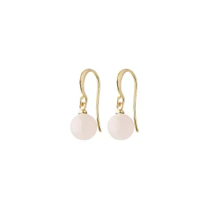 GOLDIE pink earrings gold-plated