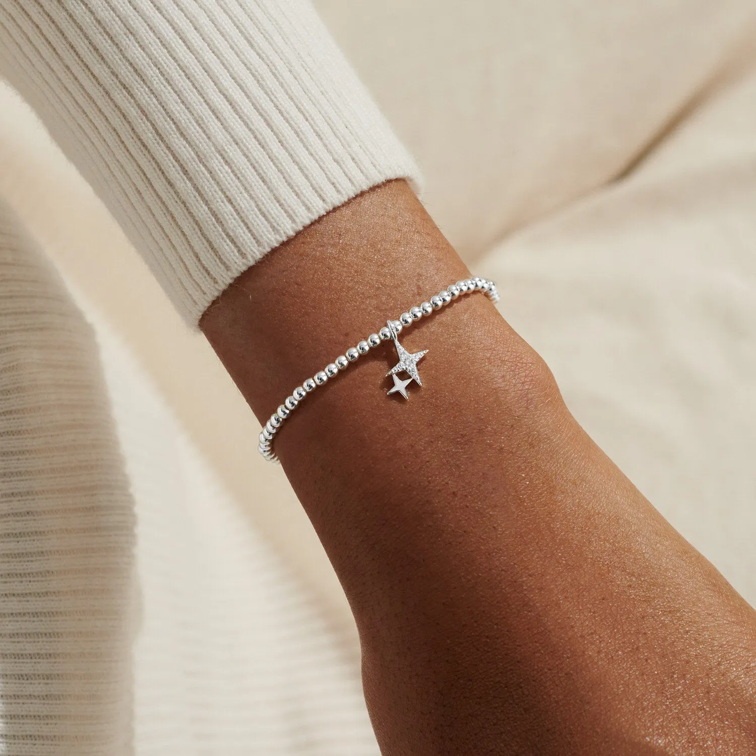 Joma Jewellery Silver Plated A Little 'Season to Sparkle' Christmas Bracelet