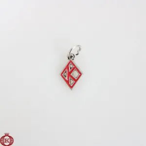 Kappa Floating Diamond Charm