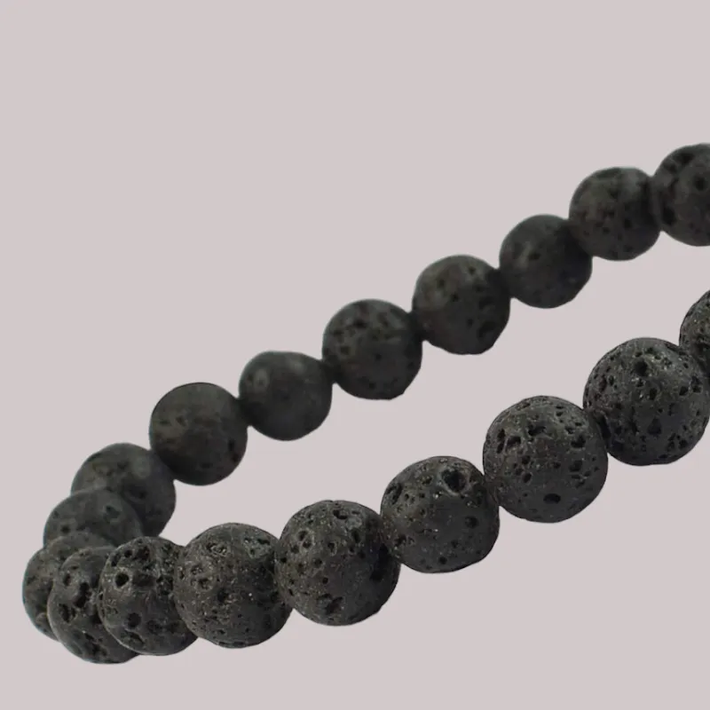 Lava Beaded Bracelet