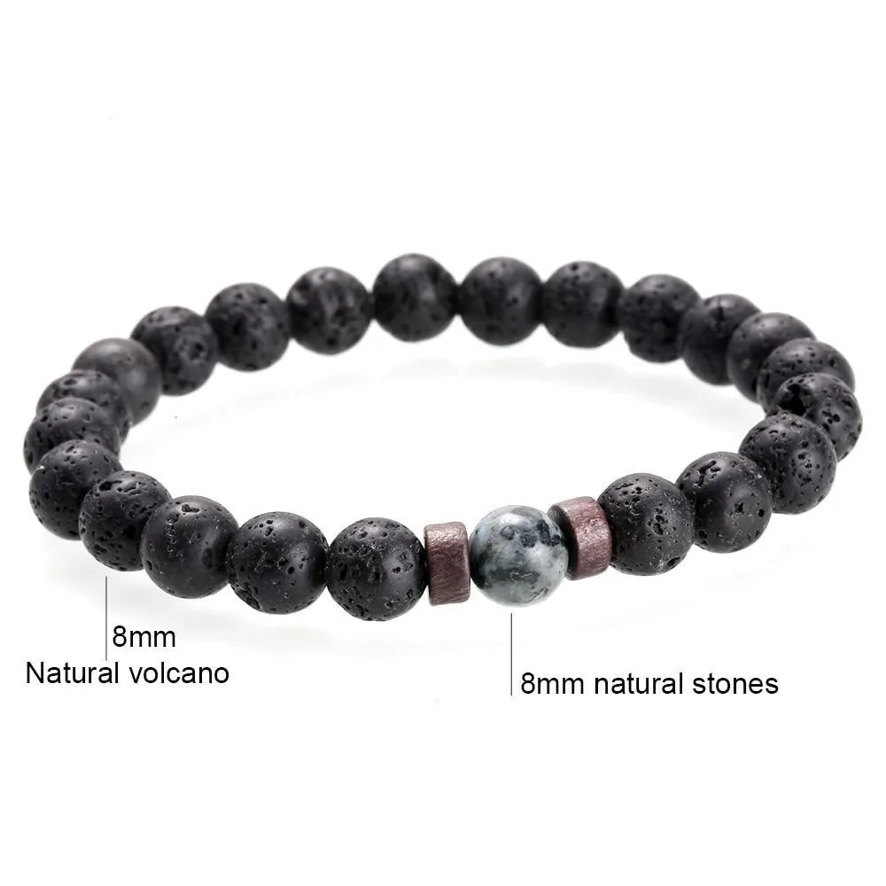 Lava Rock Bracelet