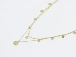 Linette Star Layered Necklace - Gold