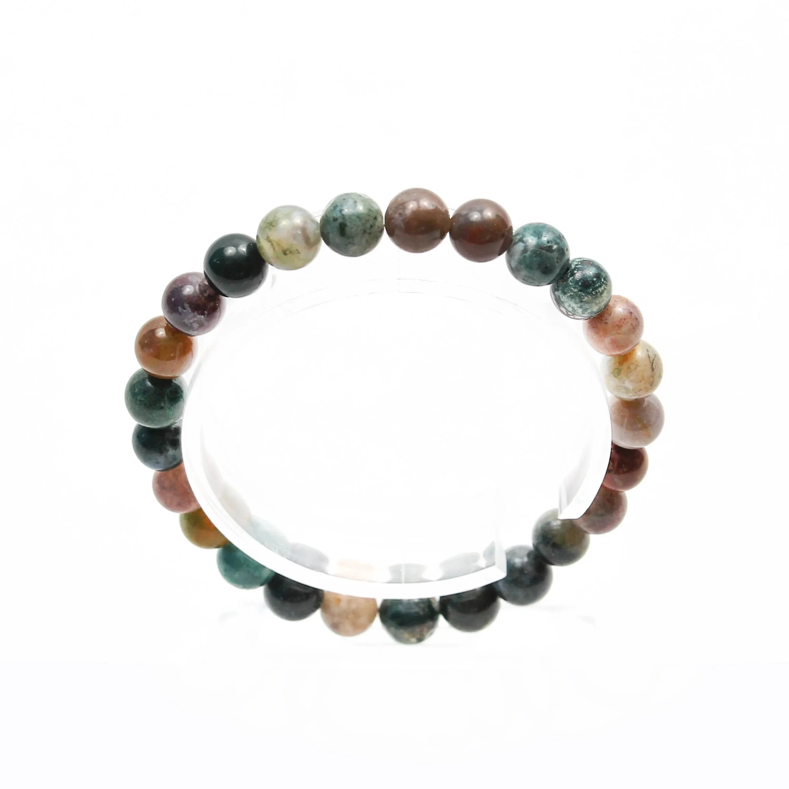 Mabon Beaded Indian Agate Bracelet