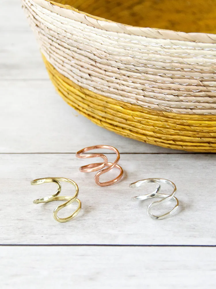 Meander Ring - Gold