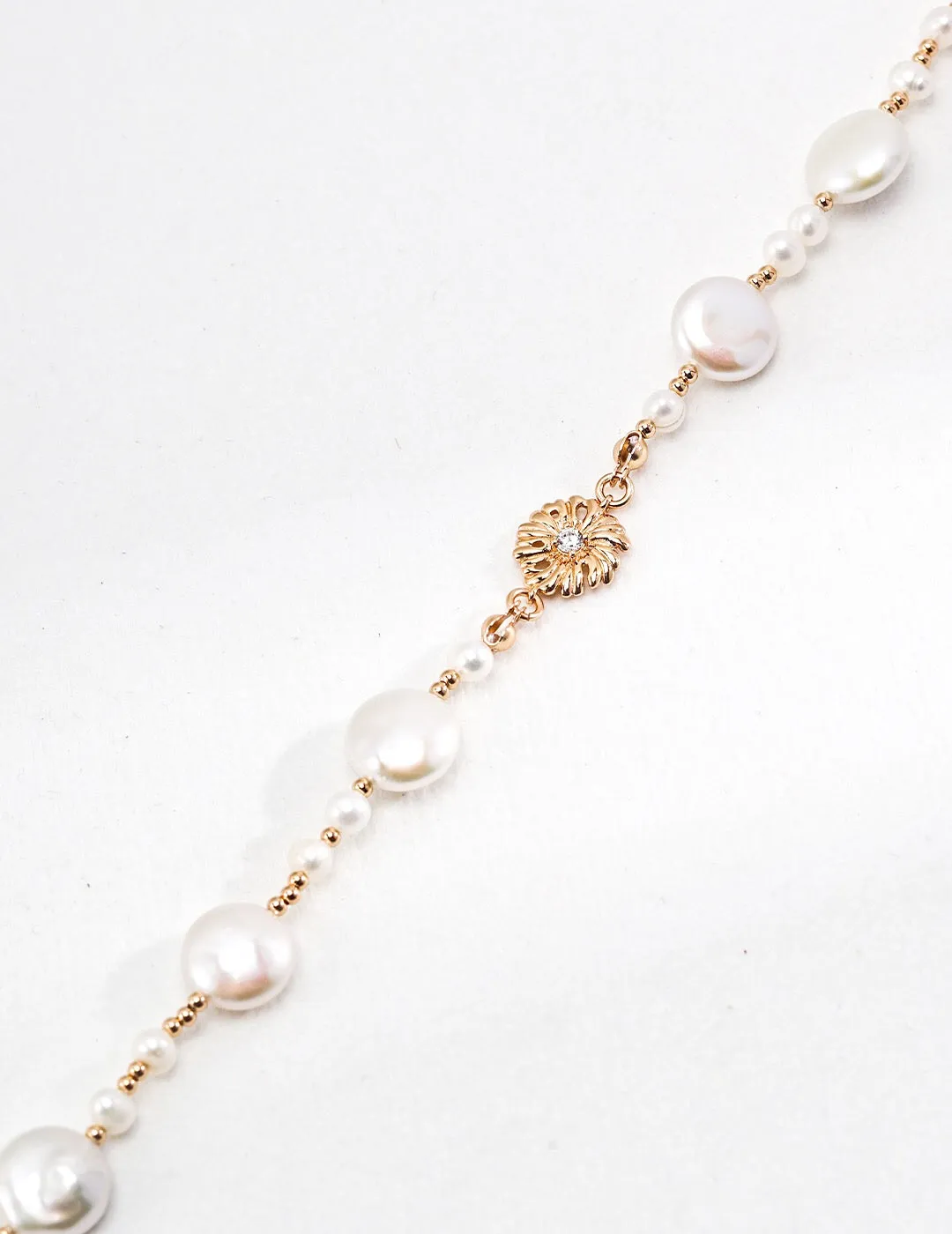 Natural Baroque Pearl Necklace