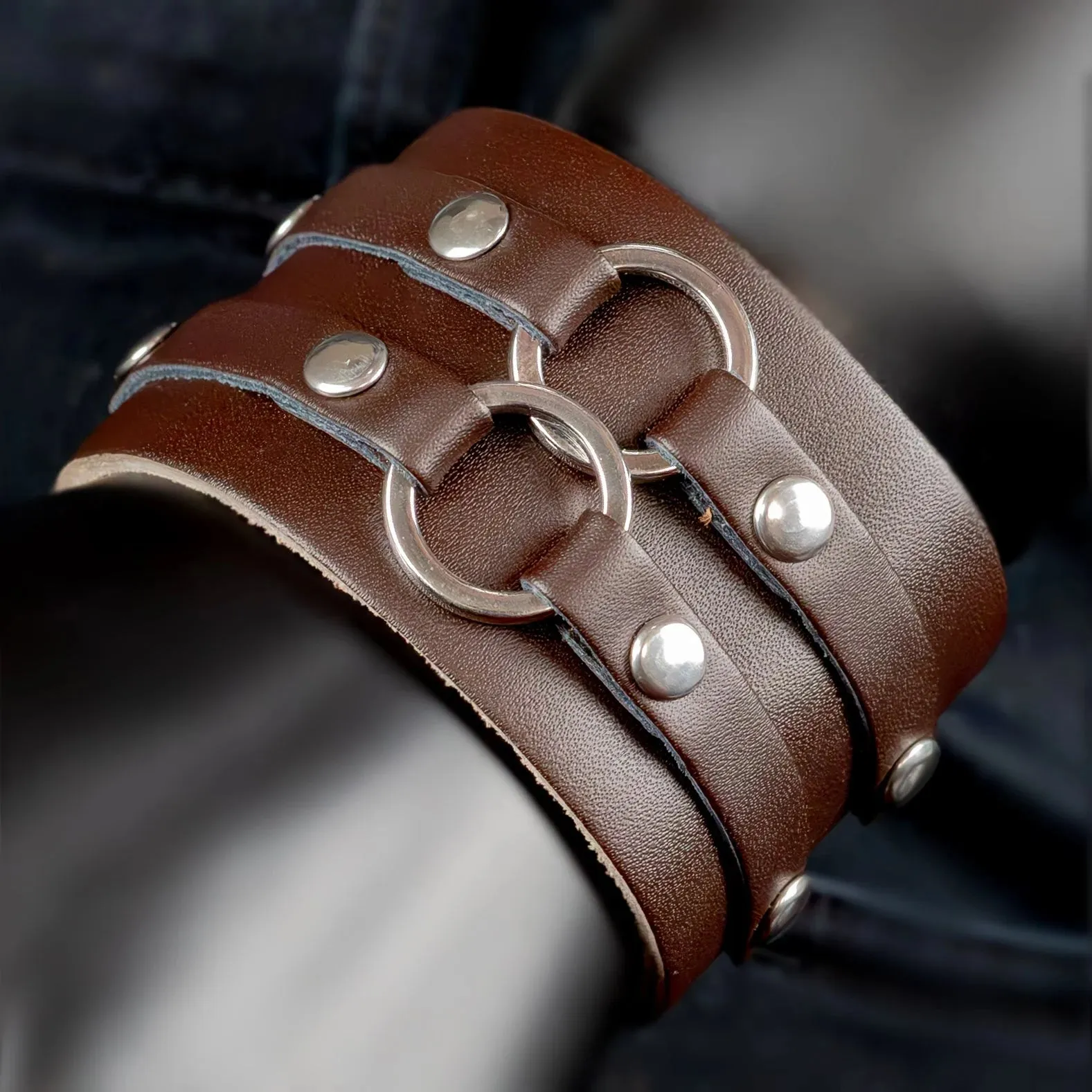 Navarro Double Leather Bracelet