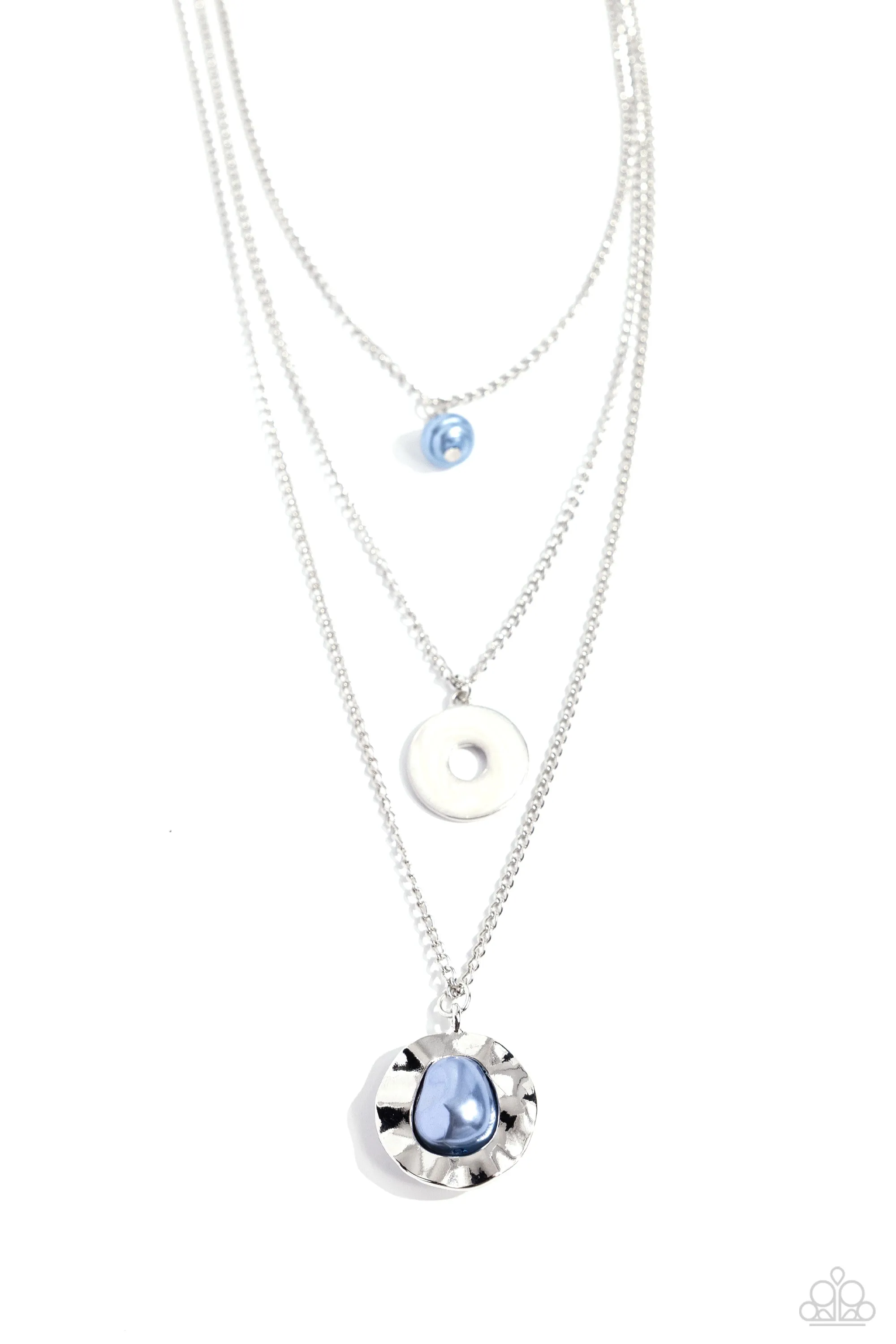 Necklaces Refined Reaction - Blue