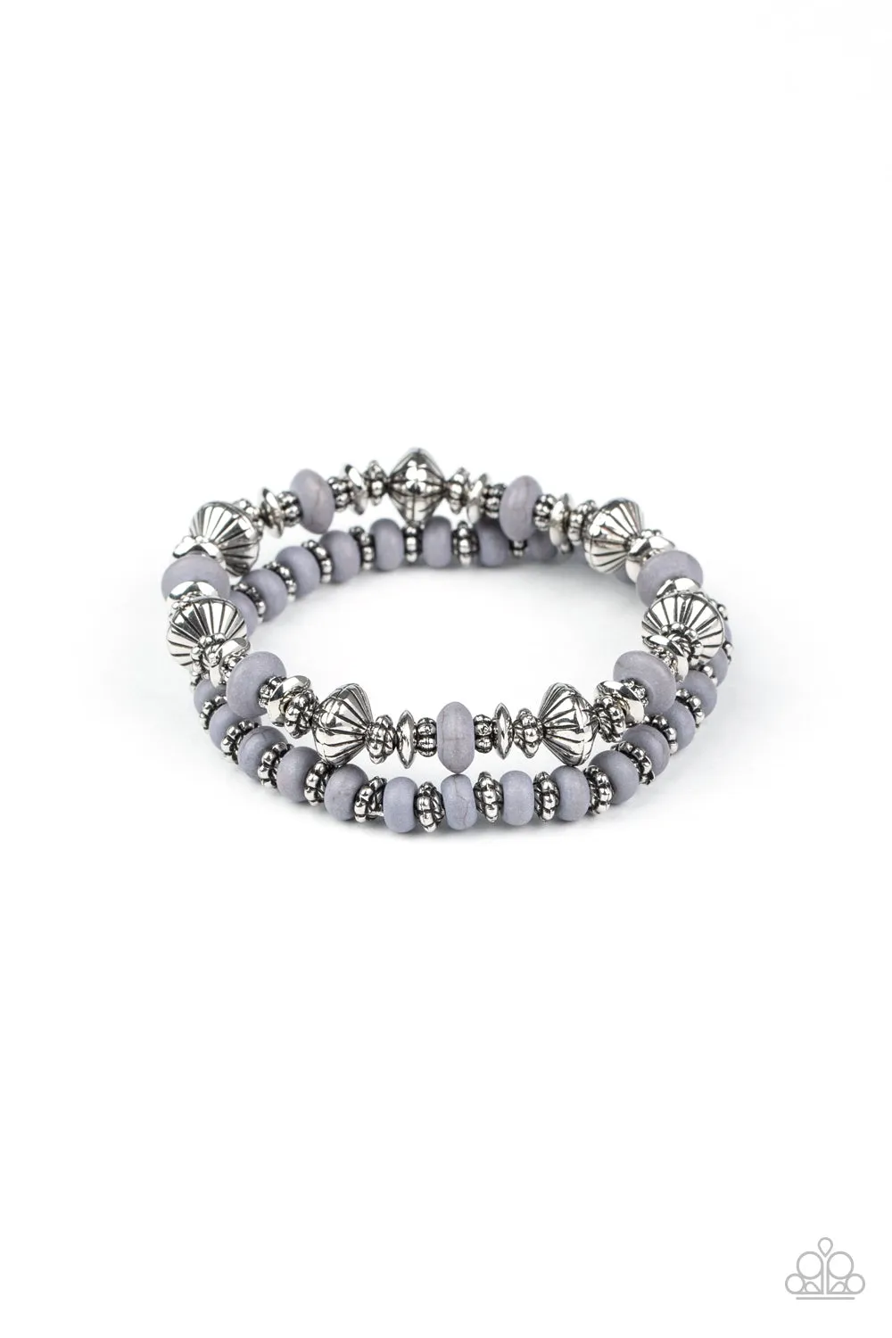 Open Door Jewelry - Cactus Quest - Silver Bracelet - Paparazzi Accessories