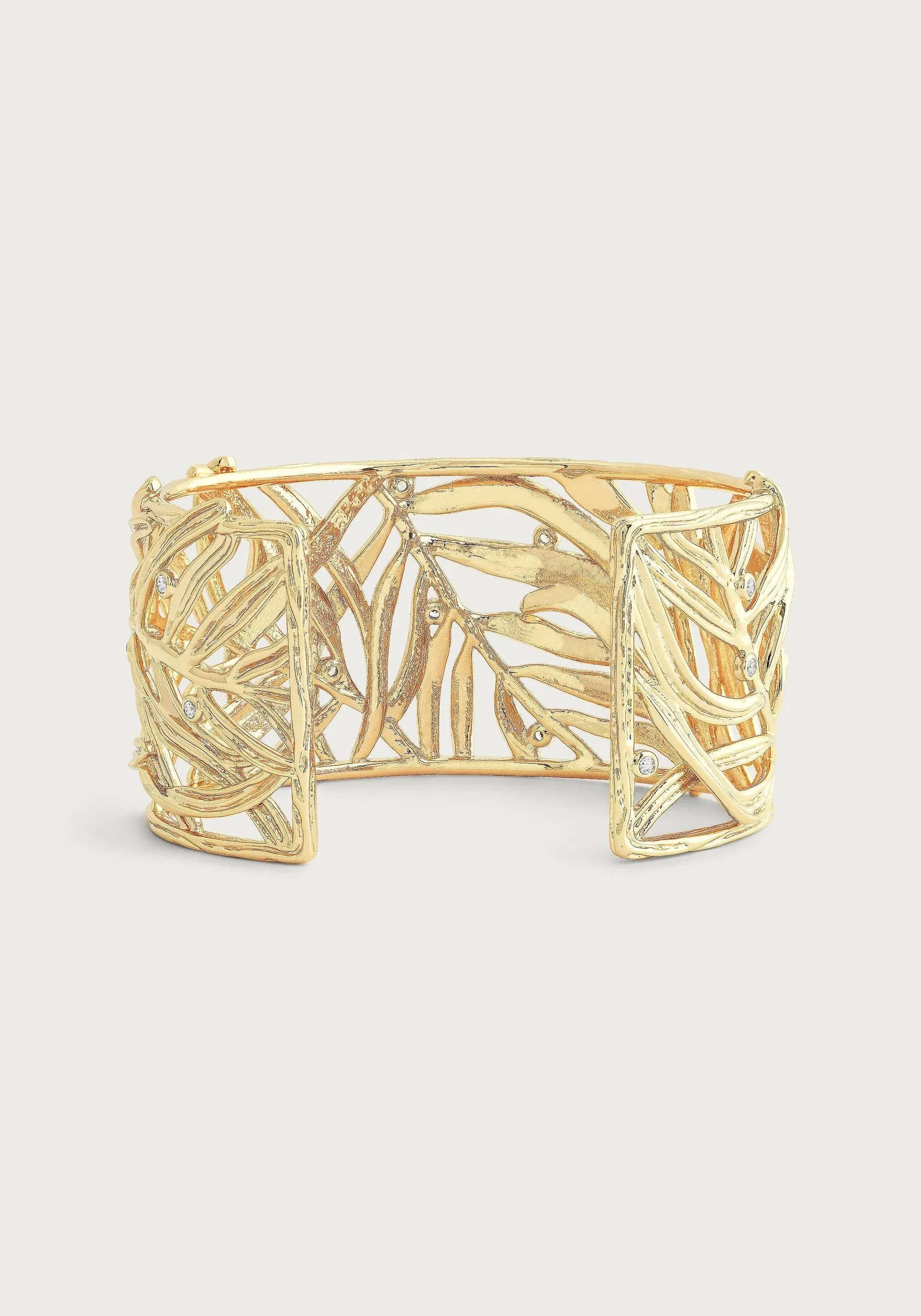 Palm Leaves Cuff