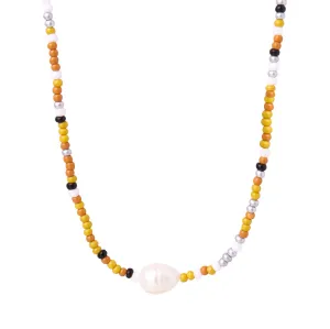 Pearl Mixed Bohemian Beaded Necklaces