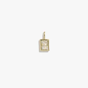 Rectangle Bezel Pendant - (Single)