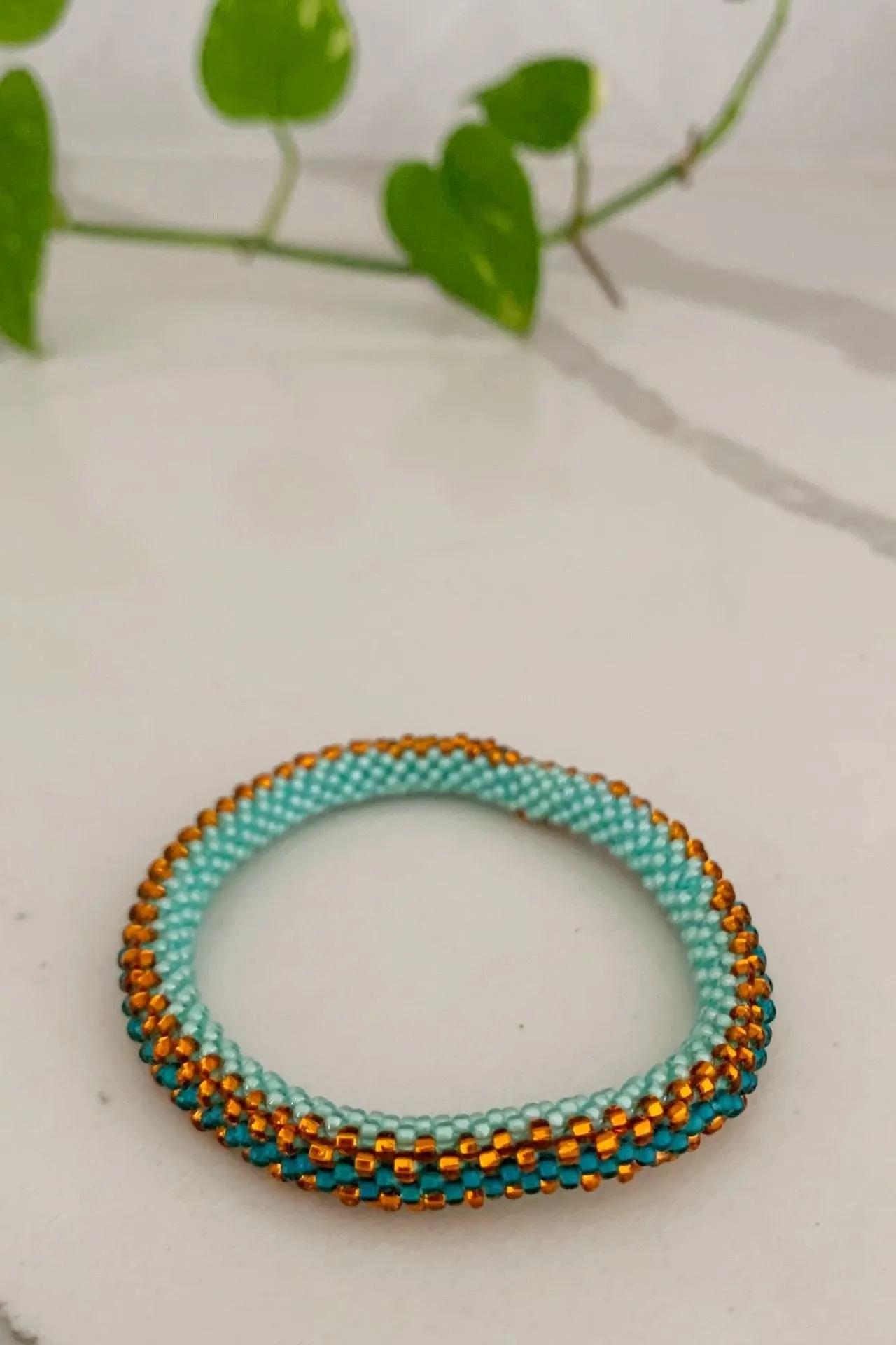 Rolling Beaded Bracelets - Patterned