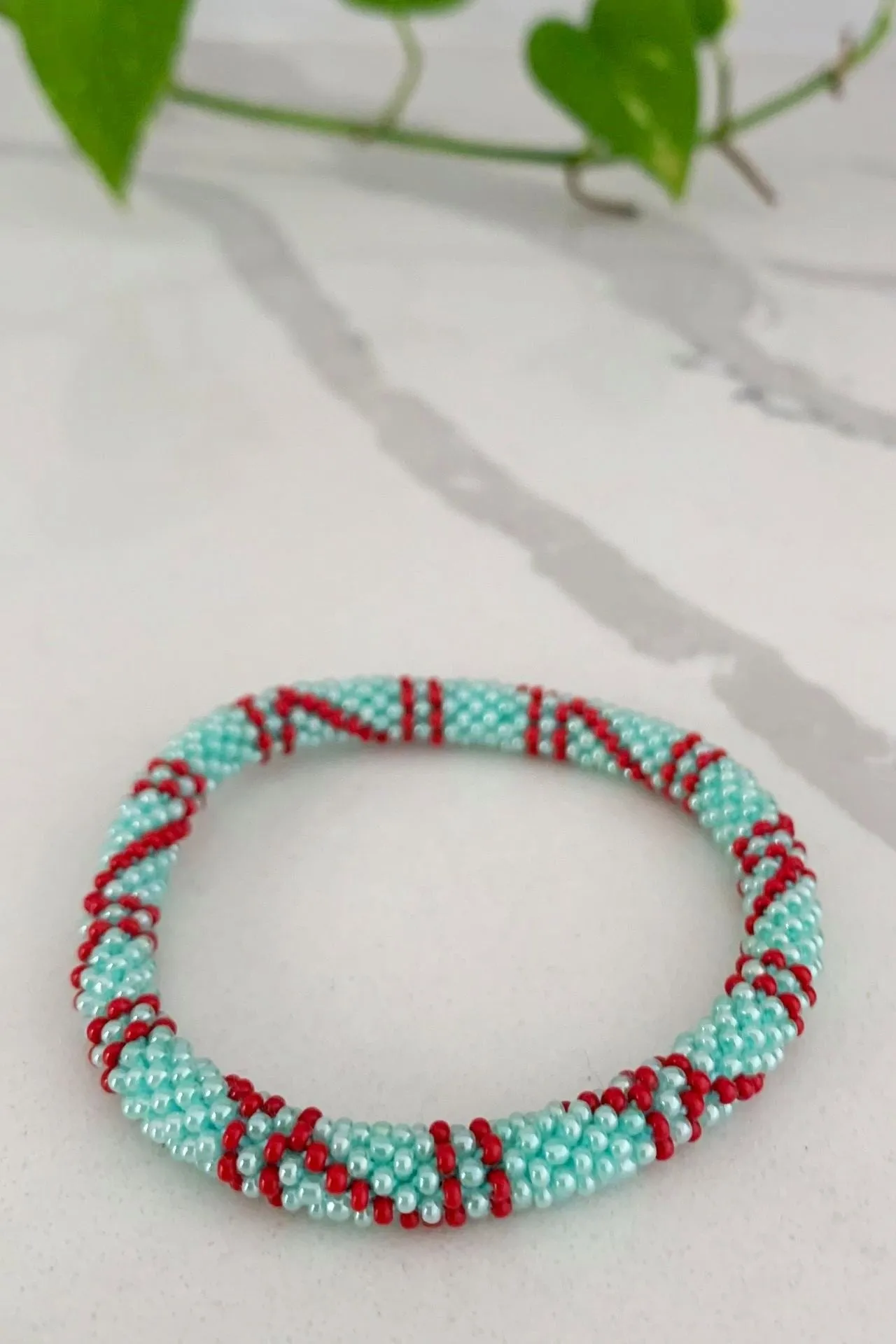 Rolling Beaded Bracelets - Patterned