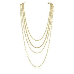 STACKABLE GOLD NECKLACE