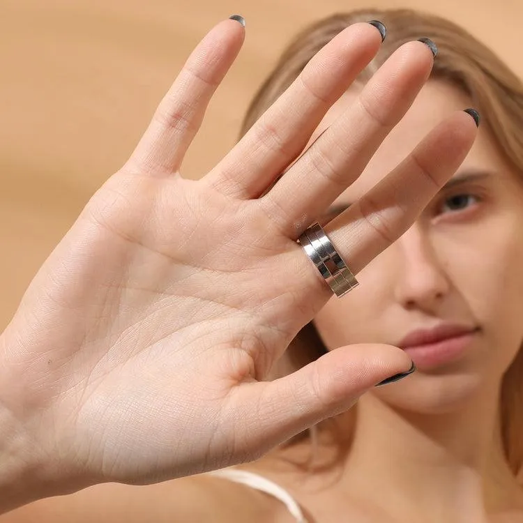 Unique Convertible Anti Anxiety Stress Ring