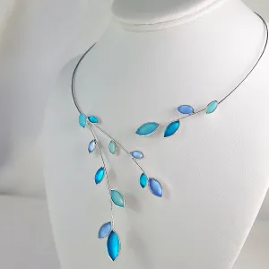 Unique Handmade Czech and German Glass Beads Necklace