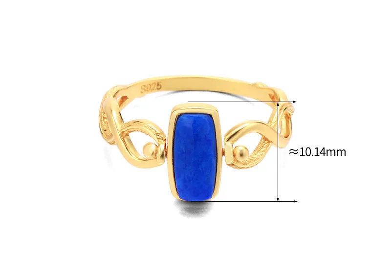 Unique Lapis Lazuli Reversible Flip Ring