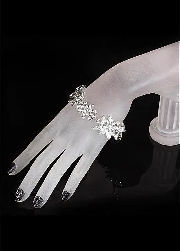 Wonderful Elegant Alloy Bracelets With Rhinestones